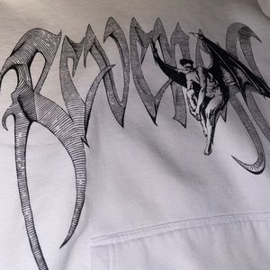 Revenge Morningstar Hoodie in White (Large)